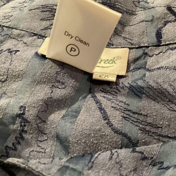 NWOT Coldwater Creek Women’s Size 2X Silk & Polyester Blend Jacket - Picture 7 of 11